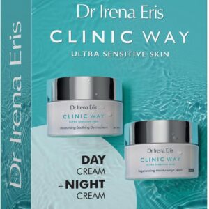 Dr Irena Eris Clinic Way Nawilżanie, Dermokrem Nawilżająco-Łagodzący - 50 ml + Dermokrem Regenerująco-Nawilżający - 50 ml