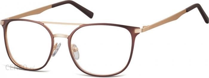 i-oprawki-a-la-pilotki-zerowki-metalowe-korekcyjne-974b-ciemnobrazowe-zlote