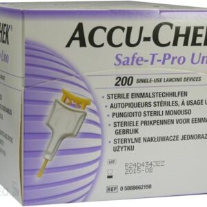 Roche Accu-chek Safe-t-pro Uno Lancety X 200